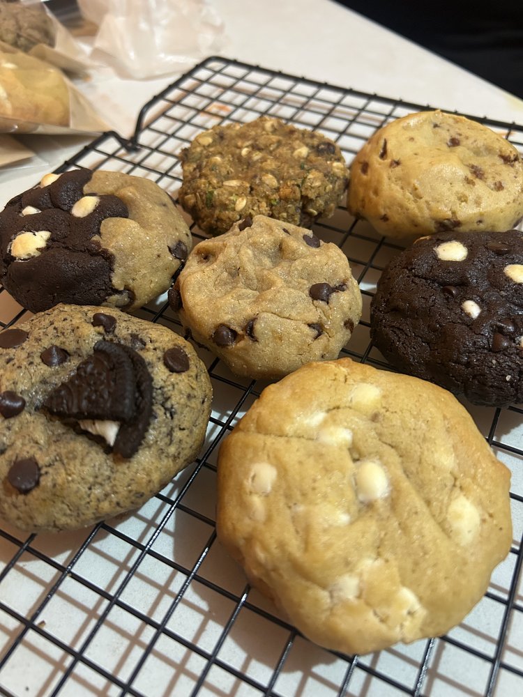 Crumble & Co. freshly baked cookies